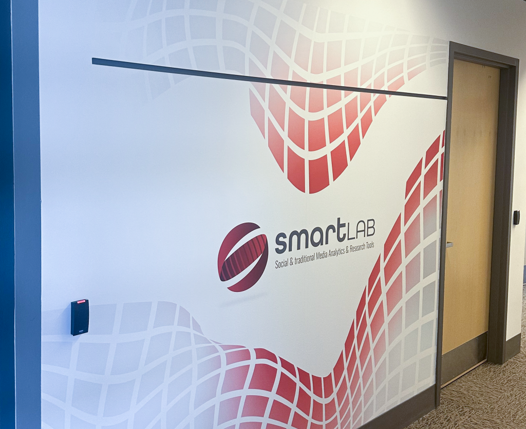 Smart Lab, Logo and Wall Wrap Design